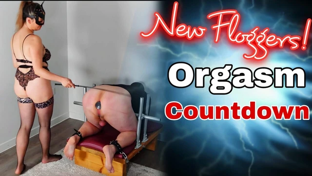 Training Zero Femdom Orgasm Cum Countdown! Bondage Flogging BDSM Real Homemade Milf Stepmom Spanking