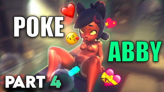 Poke Abby By Oxo potion (Gameplay part 4) Sexy Dog Girl