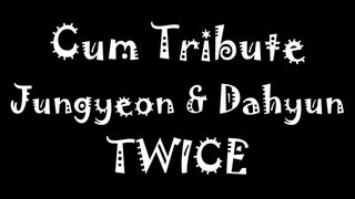 Cum tribute Jungyeon et Dahyun deux fois