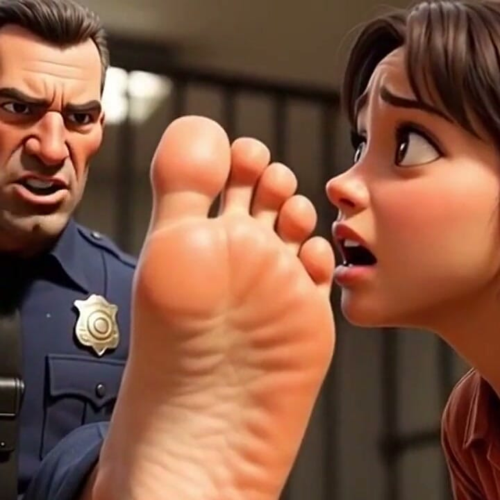 Licking Cop's Feet - Heavy Degradation