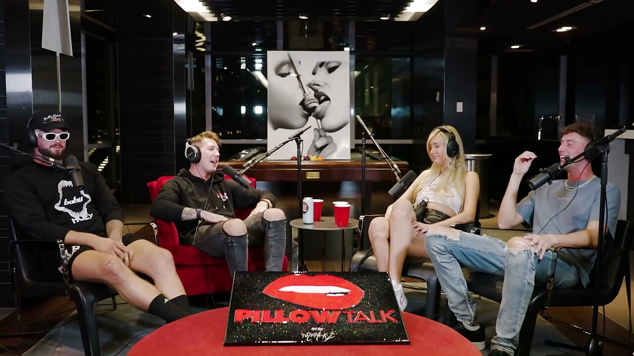 Double Date with Carly Lawrence and Joey Joy pillow Talk