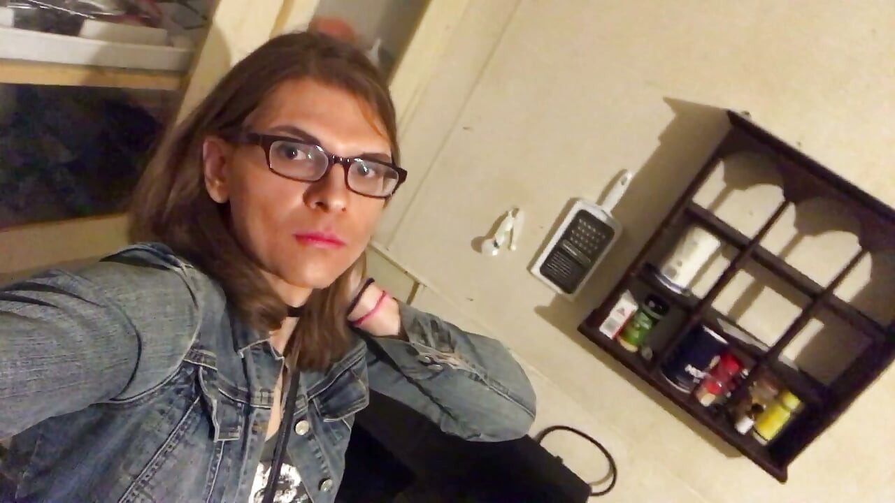 Sexy TransGirl Gets Ready for a Night of Fun!