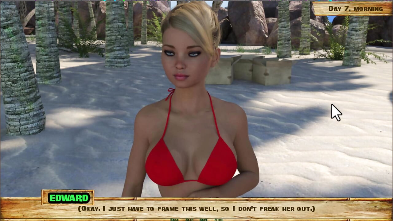 Lewd Island #7 - exploring the beach