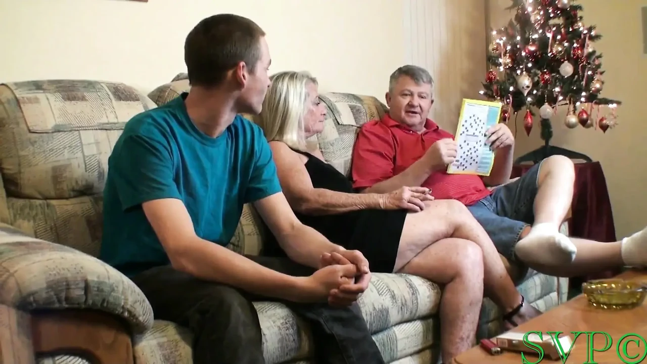 Step-granny Helps Her Step-grandson and He Gets to Fuck Her