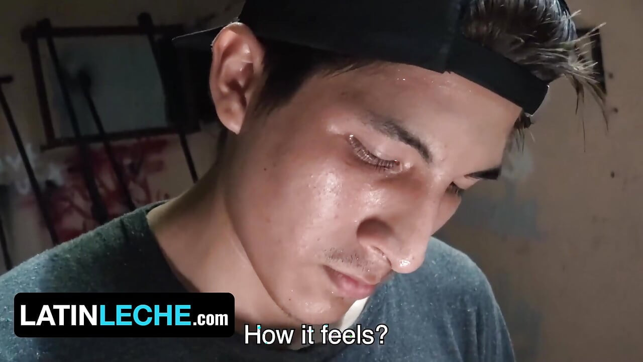 Latin Leche - Straight Latino Sucks The Uncut Dick Of A Stranger And Takes It Bareback From Behind