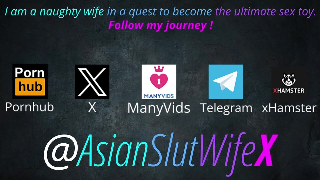 Asian Slut Wife Night Walk in Pink Panty