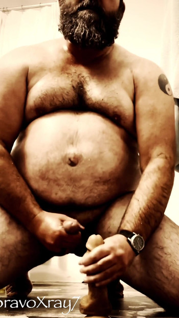 Spectacular moment from "BravoXray7 Bear Exploring While The Wife Is Away For Pay."
