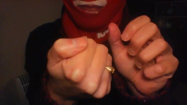 BONUS - special nails biting livecam on december,18,2017