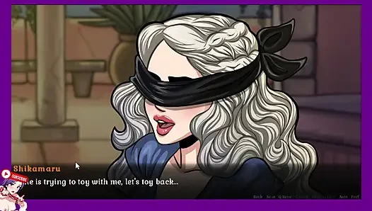 Daenerys mit verbundenen Augen. Wir spielen auf seinen Knien EP 5