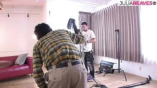 Loud moaning during Asian group sex with 2 extremely hot bitches DVD