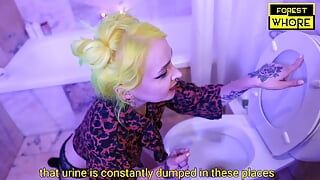 Dirty Talk: I Teach You How to Clean the Toilet