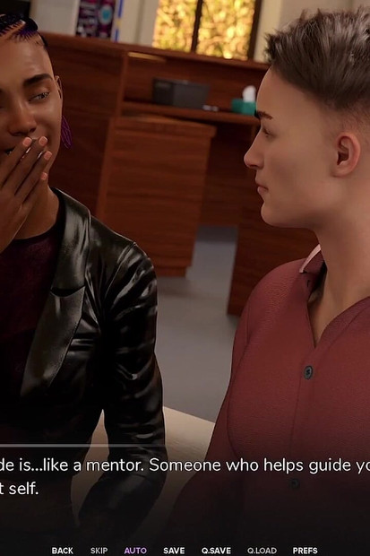 Taboo University #03 - Chem Class with Beatiful Black 18yo and Blue Haired Emo