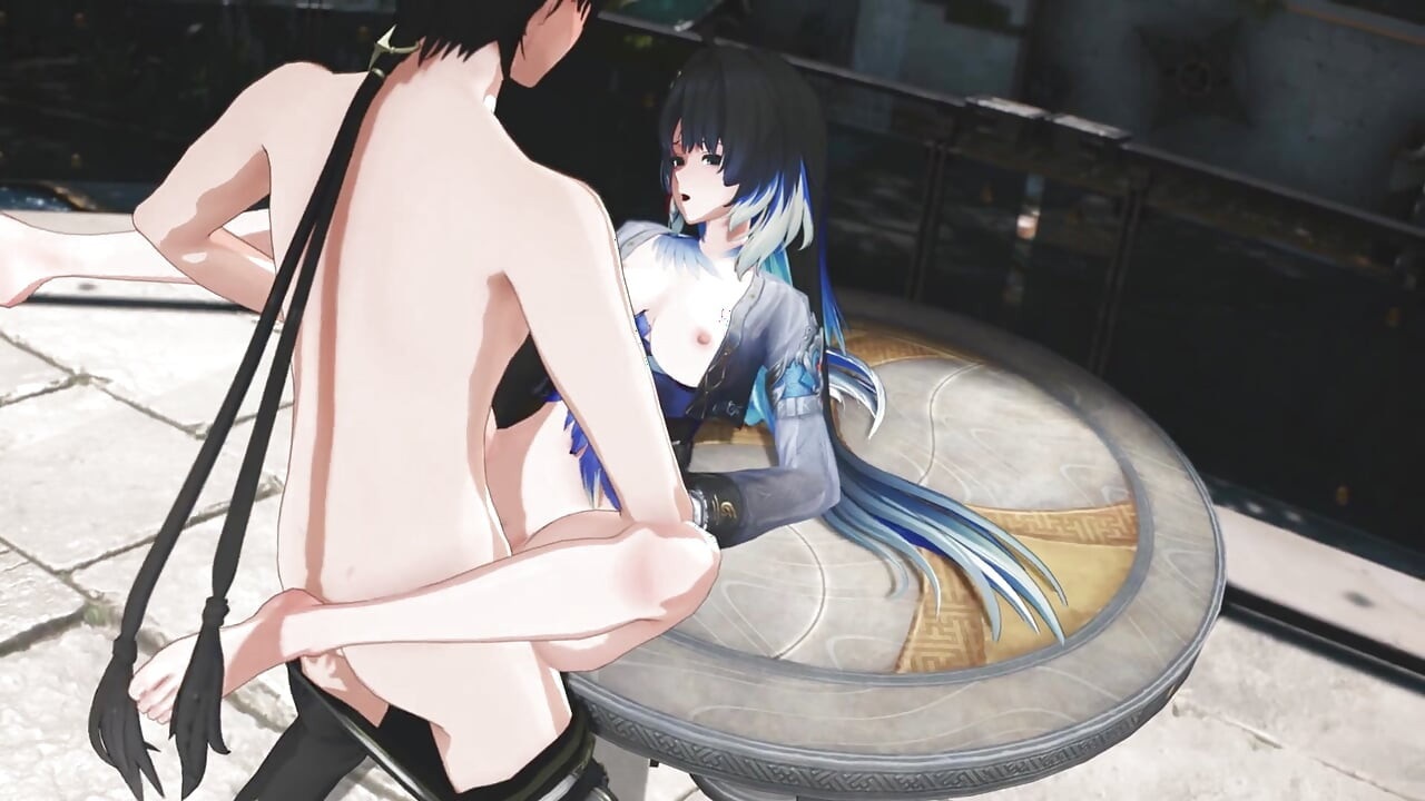 Wuthering Waves - Yangyang și Rover scena sexuală intimă - animație 3D Hentai