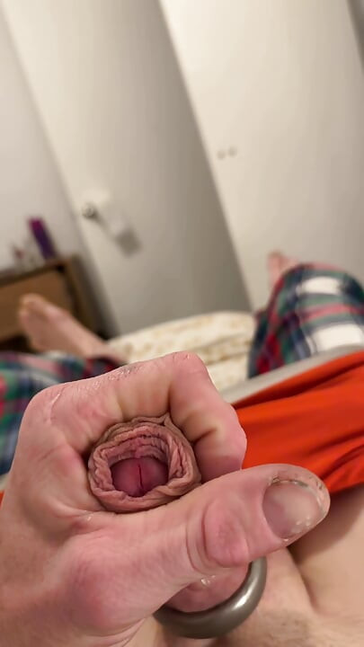 Bedroom solo fun