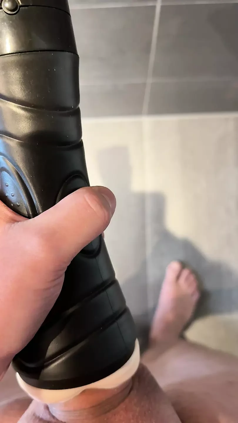 Enorma handsfree cumshot efter att ha knullat min köttljus under lång tid!