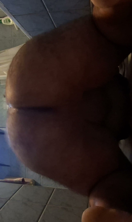My fat white ass ..