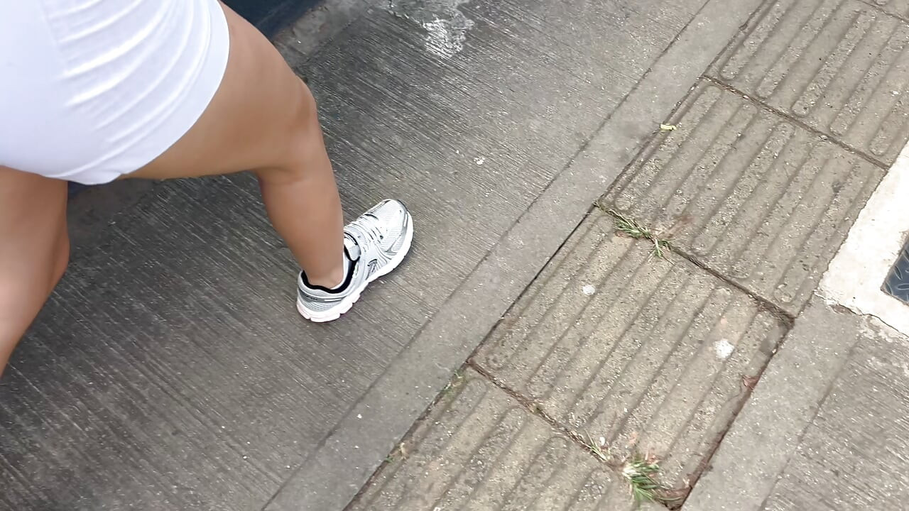 Skinny 19 year old teen goes on trip to the sex shop to get new lingerie
