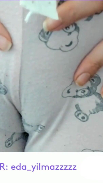CAMELTOE- MASTURBATE WITH PAJAMA- RUBBING PUSSY WITH PAJAMA | Clip 1