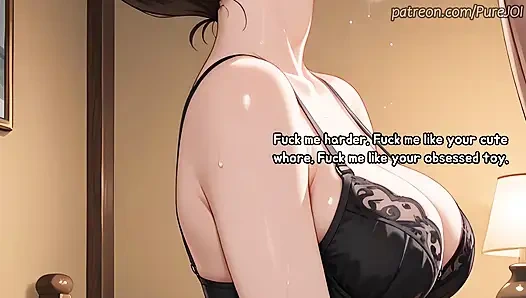 Another date with Tenten ended with a rough sex (Sex JOI)