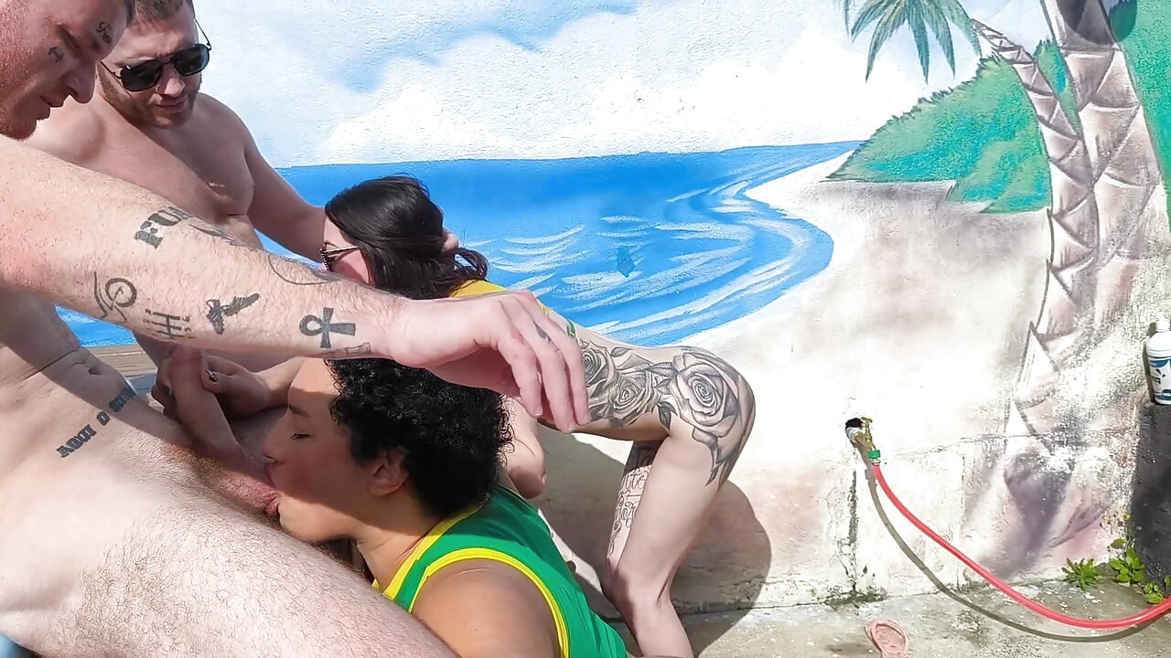 Anal and vaginal pool rubbing