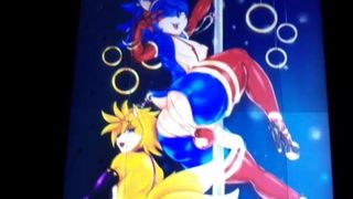 Sonic and Tails Cum Tribute