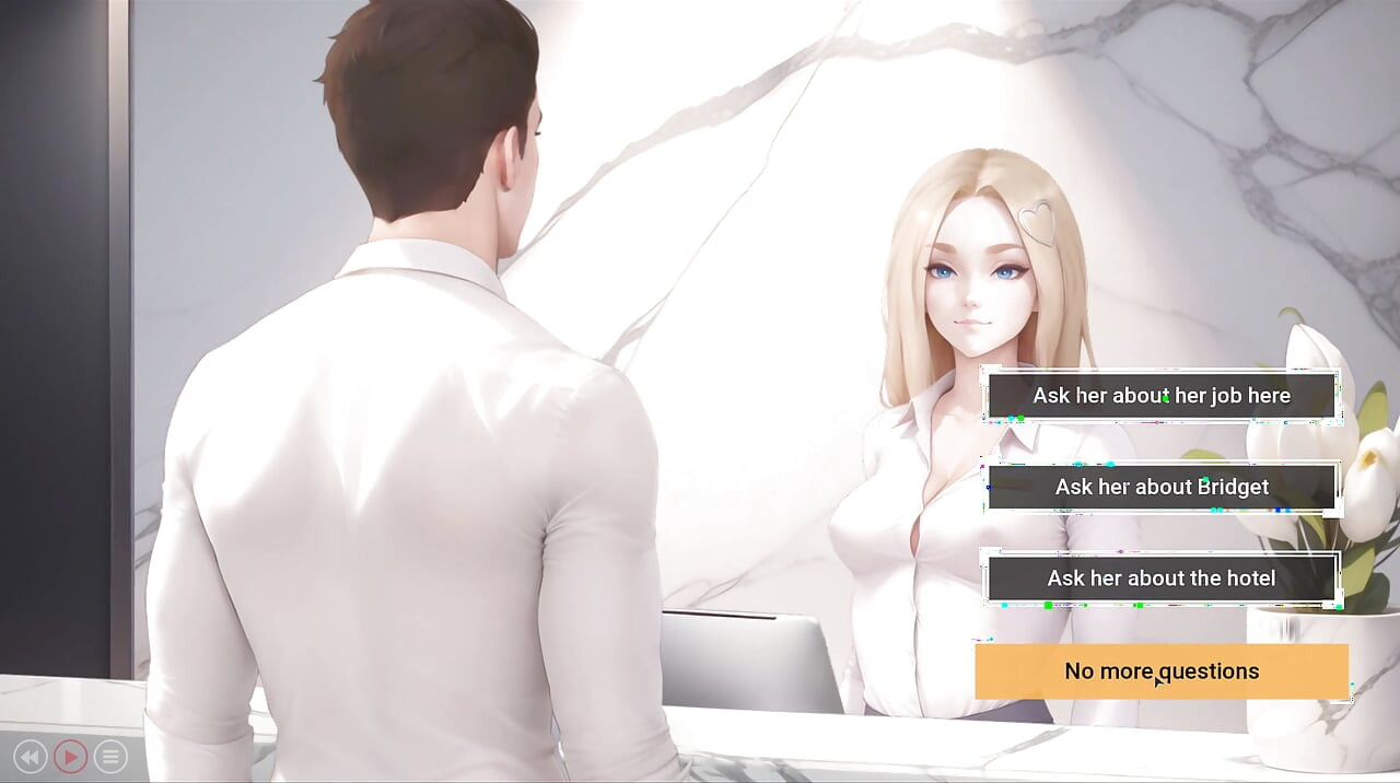 Animation MILF Gives the Newcomer Guy a Gentle, Passionate Hotel Welcome