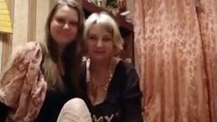 Russian Mom With Not Daughter