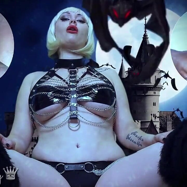 Growing your addiction to BBC! You are addicted to BBC sucking! (Hallowen version)