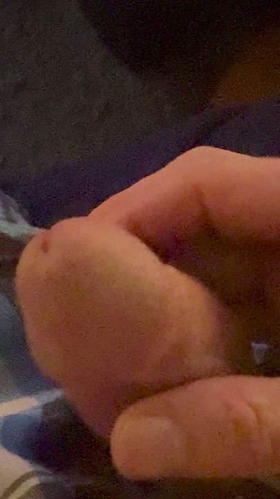 dad flexing cock in boxers