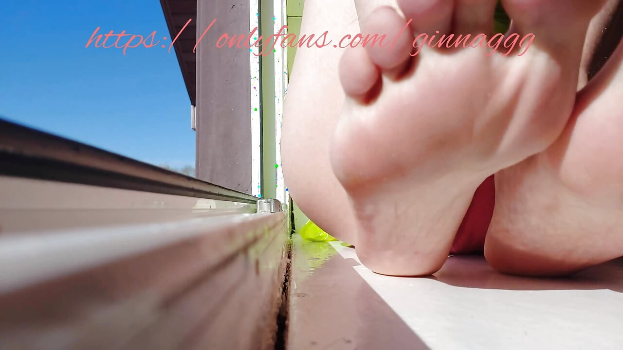 Sniff Between My Legs, Sniff My Panties and Lick My Heels, Wipe My Drool and Jerk off - Ginnagg