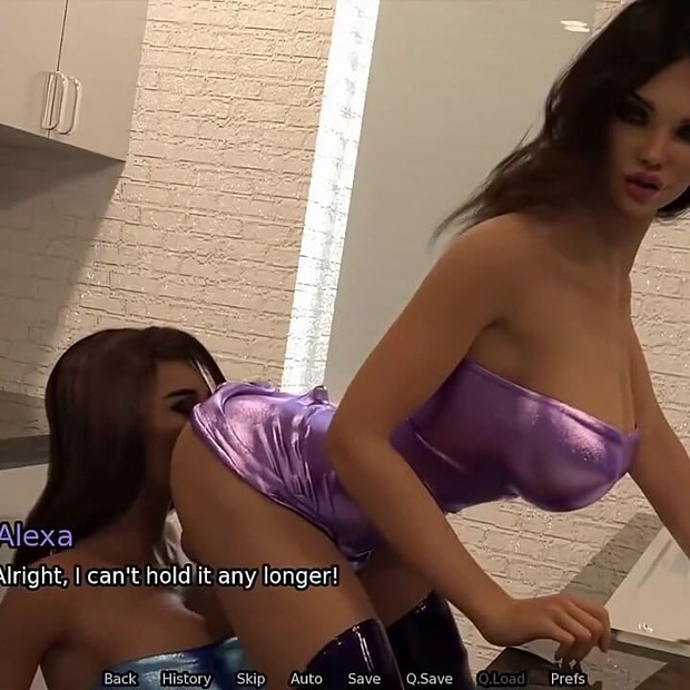 Maćeha jede guzicu mog seksbota - Sexbot Futa #2 Porno igra