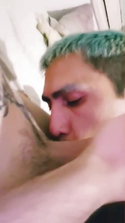 My Friend Swallowed My Cum and Cums with My Hard Cock Inside