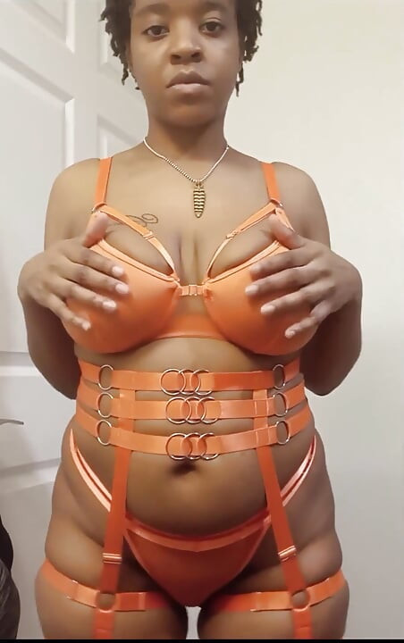 Ebony Lingerie Goddess