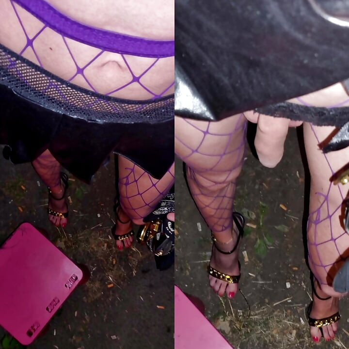 A Whore in a Mini-Skirt Ras du CuL, on the Edge of the🛣Nationale 7 in BRUNOy. 2H00 VaneSsaBiTCHx PariSChienneTrvprod⁹¹