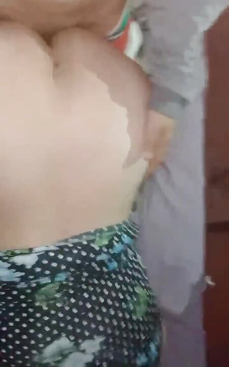 POV Doggy Style Fucking in Her Flower Dress