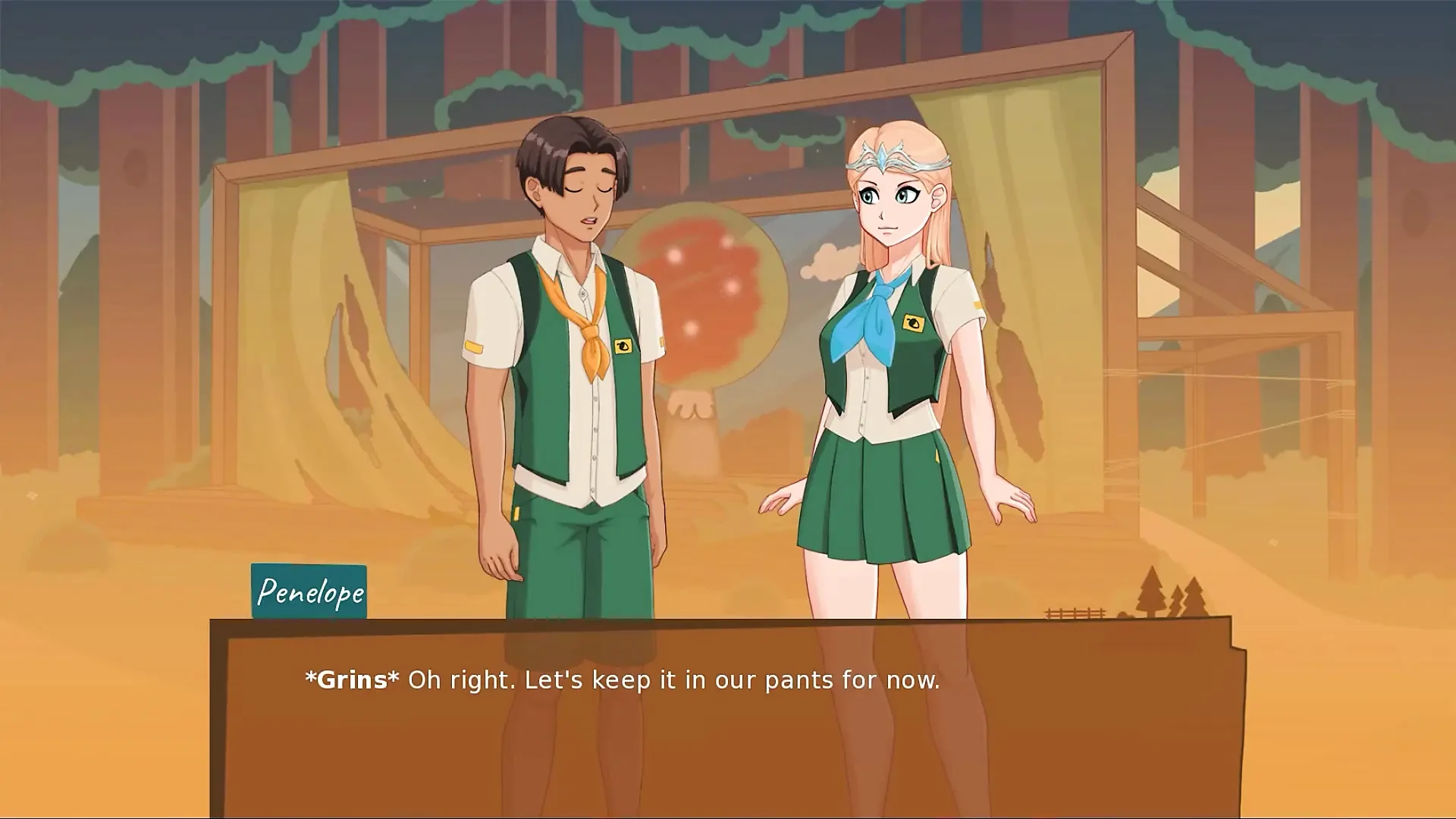 Camp Mourning Wood - Parte 11 - My New GF por Loveskysanhentai