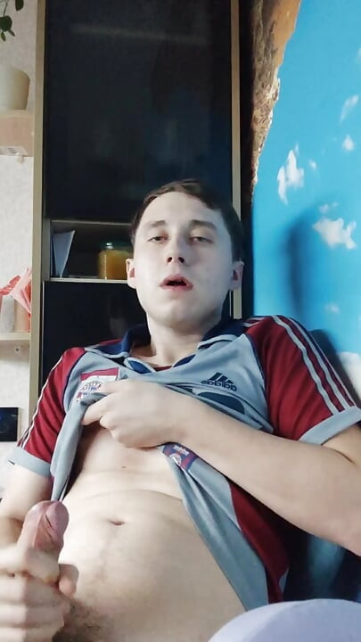 Jerking off a cock and unrealistically high