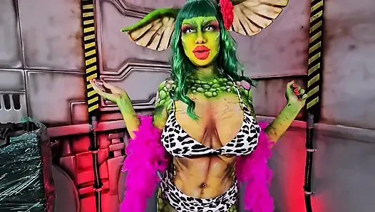Don't Get Me Wet, Gooner! | Greta Gremlin Cosplay JOI