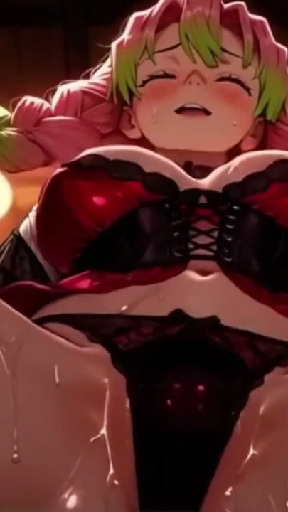 Mitsuri Kanroji Hot Lingerie Tease Compilation - Nurse Outfit & Wet Body | Clip 2