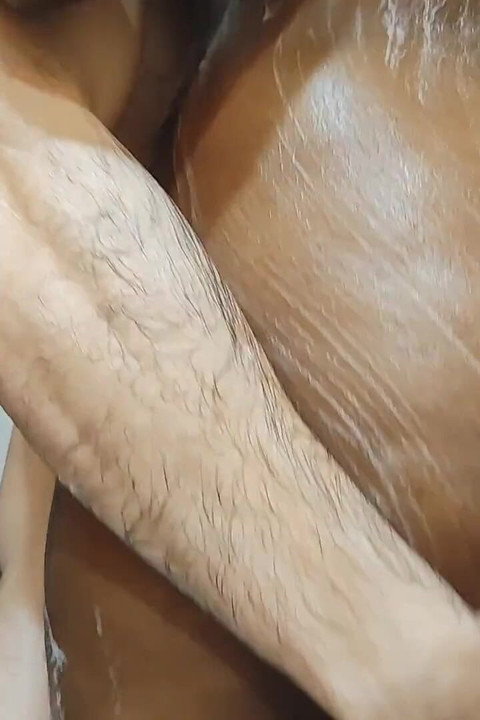 Ebony Mesmerize Husband in Shower Soap Assjob Mesmerize Pt1