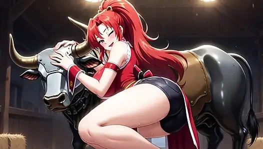 Animated Scene in Mechanical Stable