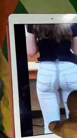 In The Jerk Room with ..What A Sweet ASS