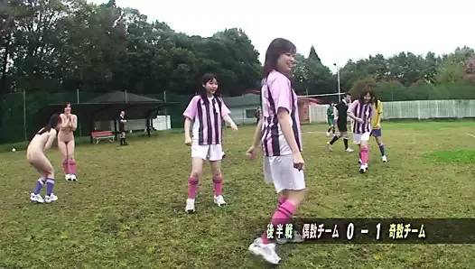 Amateur Sex in the Women’s Soccer Team in Japan. Players have sex with Game referees. Unbelievable movie