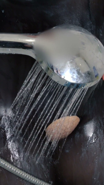 I play with whipped cream for you in nylon bodystocking and then I shower) XSanyANy | Clip 1