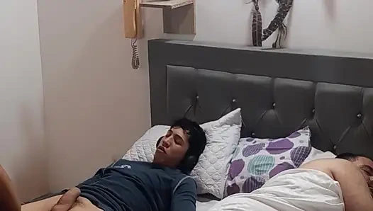 I fuck my boyfriend's friend and ask him to penetrate me