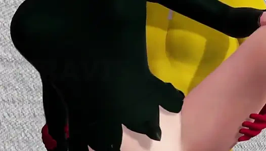 Ein Punch-mann Fubuki und Saitama // Parodie