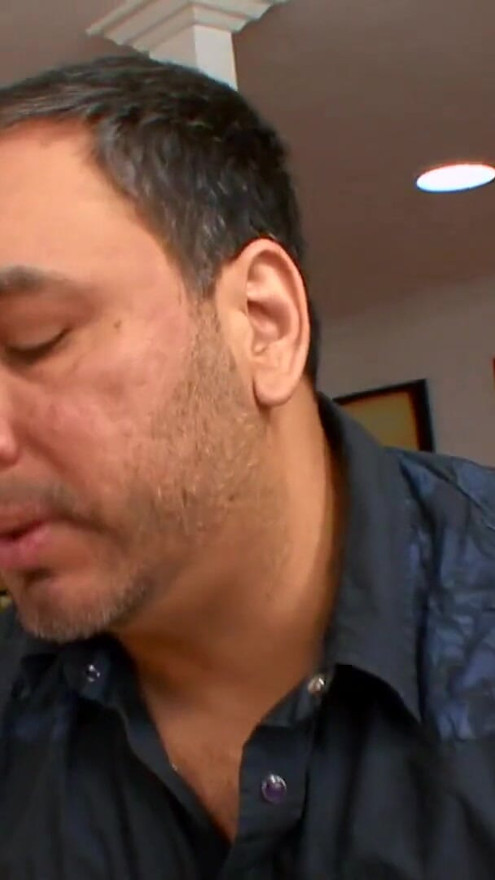 Strange cuckold watches his stepdaughter getting fucked | Clip 1