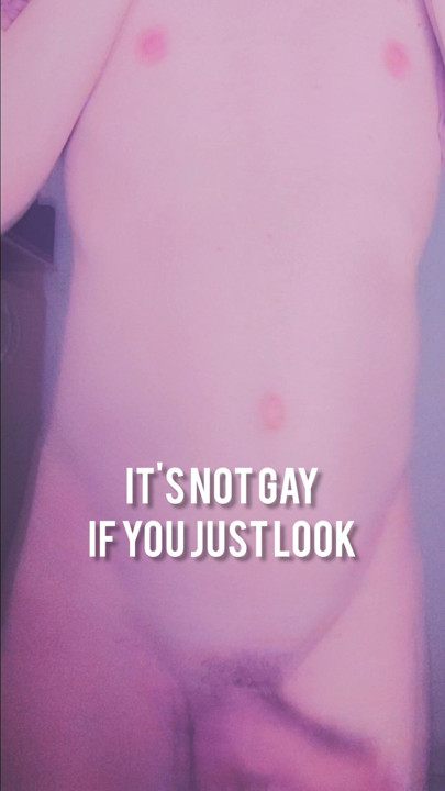 Don't look...