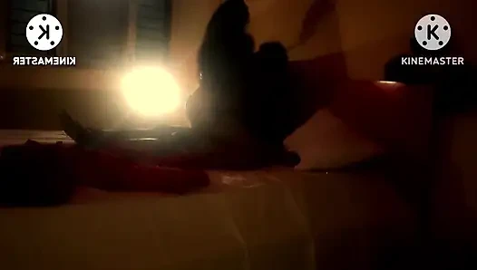 Bangalore Randi Lagi Asik Semalam Saksama Sama Pelanggan Besar Pria Kulit Hitam