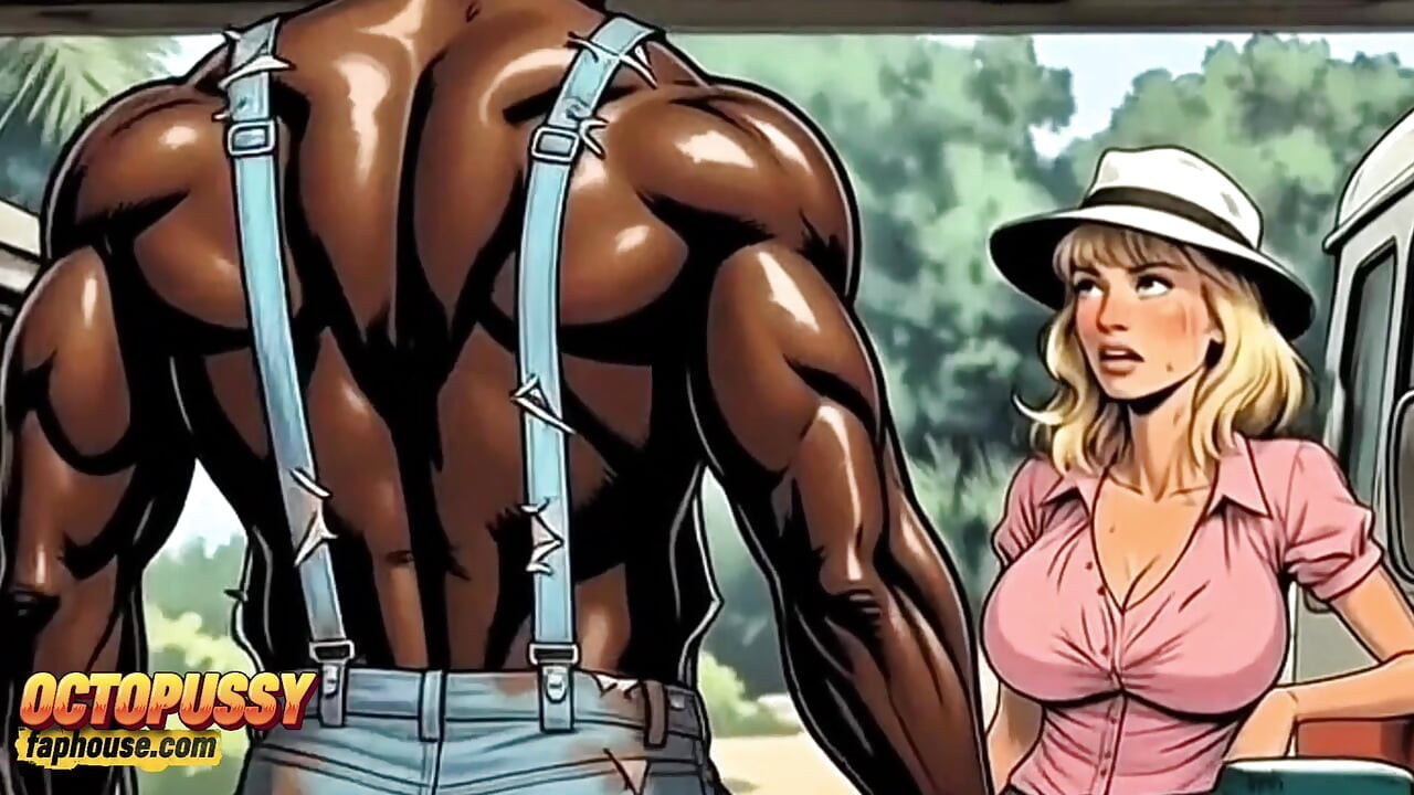 Jungle Gas Station: a Black Pump for a White Wife. BBC Wife Cuckold